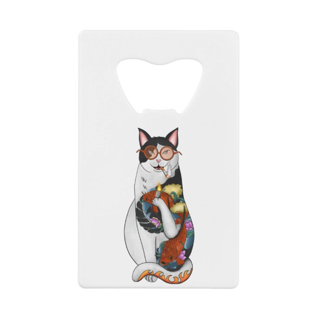 cat smoking (Front)