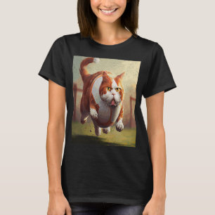 Cat Soccer Bacon And Eggs T-Shirt