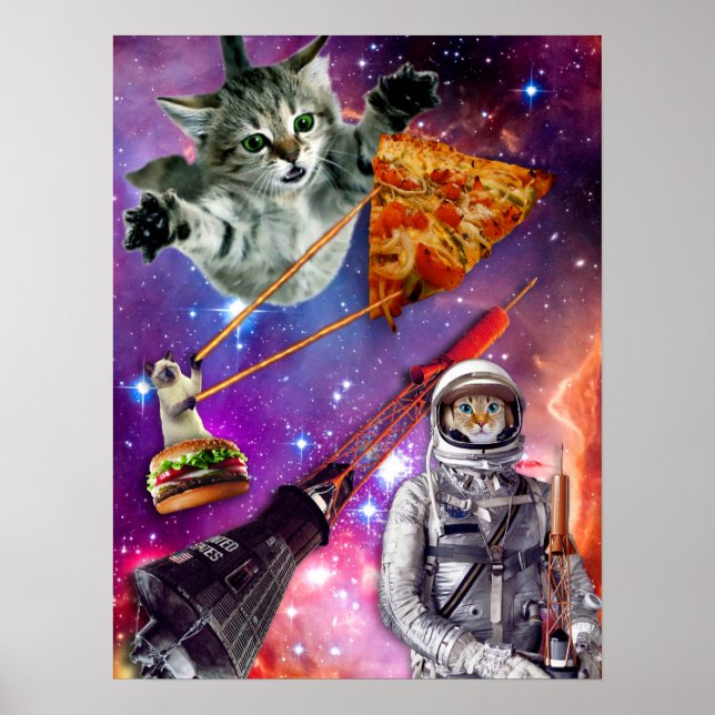 Cat Space Federation Poster (Front)