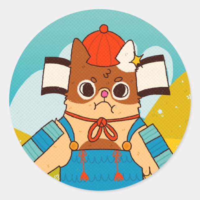 Cat Sticker (Front)