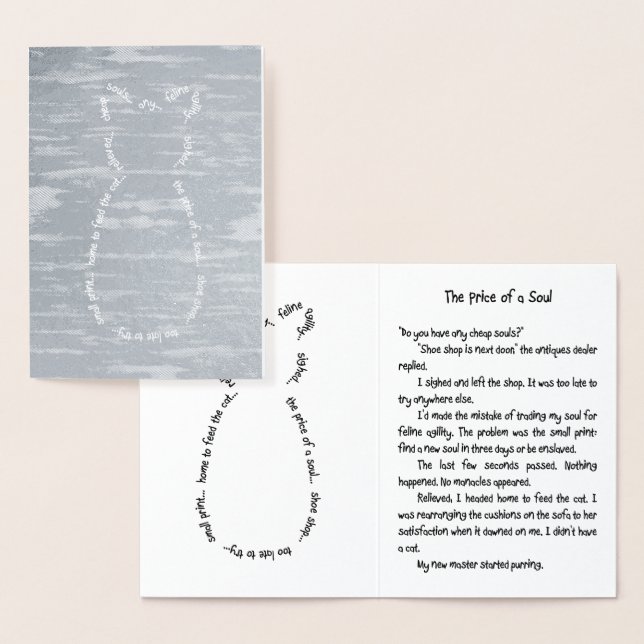 Cat Story Foil Card (Display)