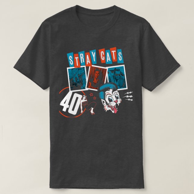 Cat Stray  T-Shirt (Design Front)