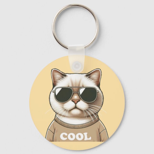 Cat style key ring (Front)