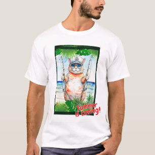 Cat "Summer is coming!" T-Shirt