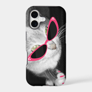 Cat Sunglasses i Phone 5 Case