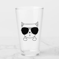 Cat Sunglasses Middle Finger