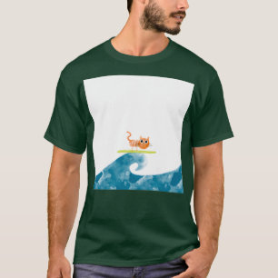 cAT sURF T-Shirt