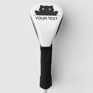CAT SURPRISED GOLF HEAD COVER