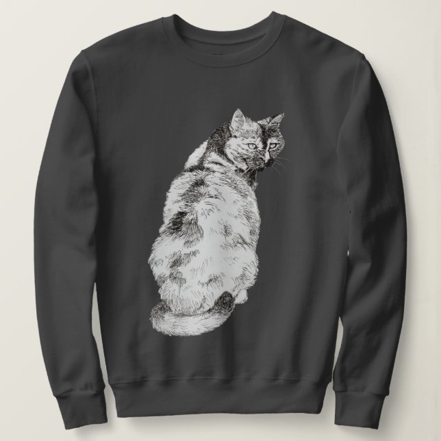 Cat Sweatshirt (Design Front)