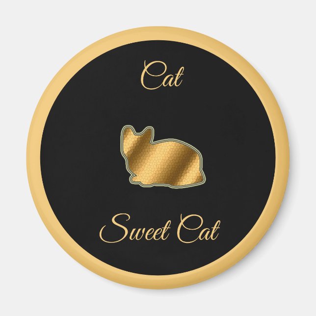 Cat Sweet Cat Magnet (Front)