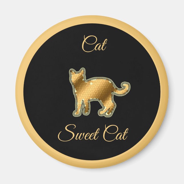 Cat Sweet Cat Magnet (Front)