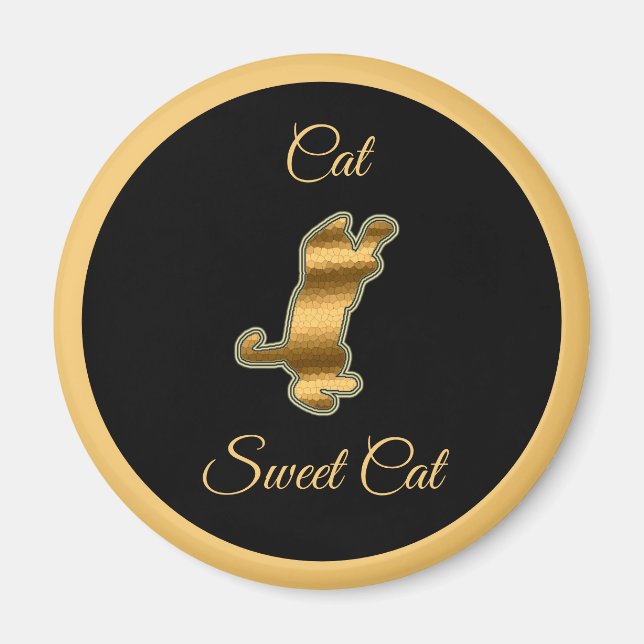 Cat Sweet Cat Magnet (Front)
