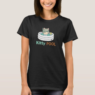 Cat Swimming In A Pool T-Shirt