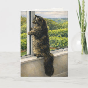 Cat Sympathy Card Thinking of You Pet Loss