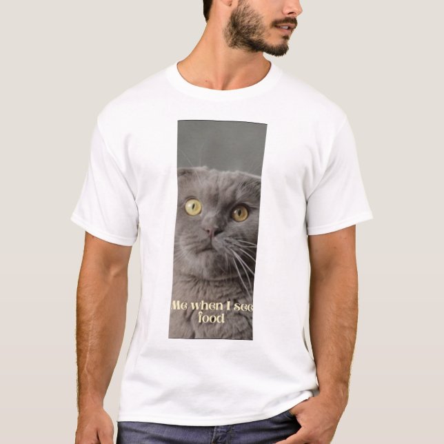 Cat T-Shirt for men (Front)