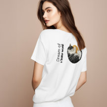 Cat T-Shirt | Personalised Gift for Cat Lovers