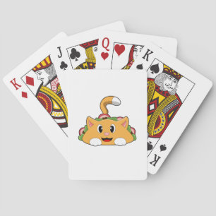 Cat Taco Playing Cards