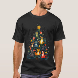 Cat-tactic Christmas Tree A Perfect Holiday T-Shirt
