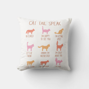 Cat Tail Speak Cushion
