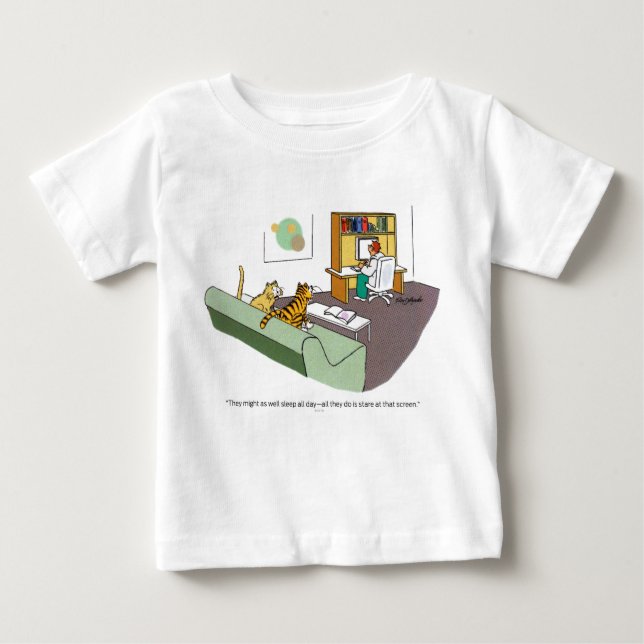 Cat Talk Baby T-Shirt (Front)