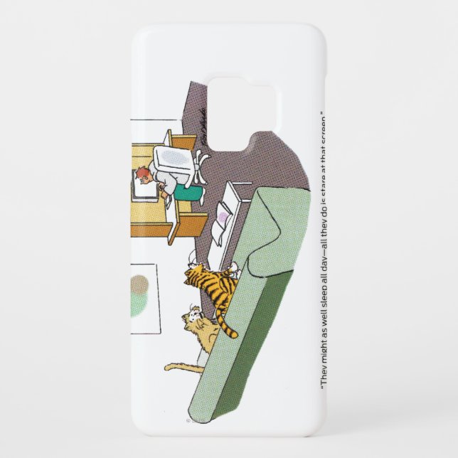 Cat Talk Case-Mate Samsung Galaxy Case (Back)