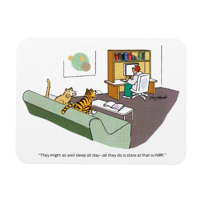 Cat Talk Magnet (Horizontal)