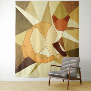 cat tapestry