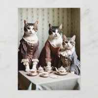 Cat Tea Party
