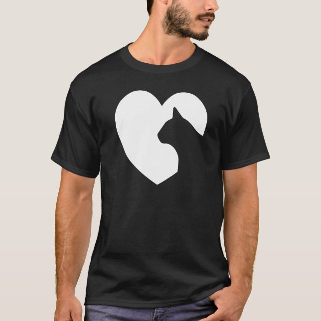 Cat  Tee Mysterious Loveable Cat Loving All Cats (Front)