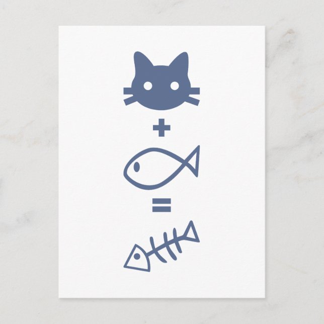 Cat-thematics Postcard (Front)