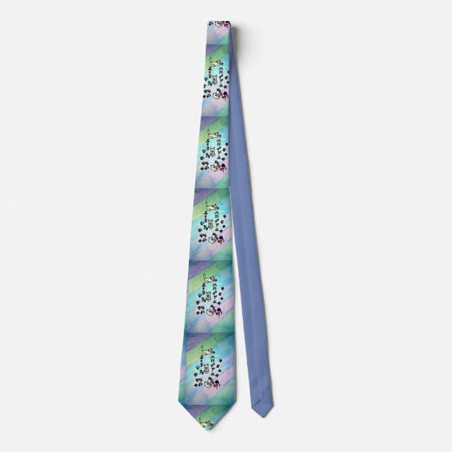 Cat Theme Tie (Front)