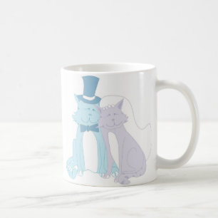 Cat Theme Wedding Coffee Mug