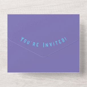 Cat Themed Birthday Party All In One Invite
