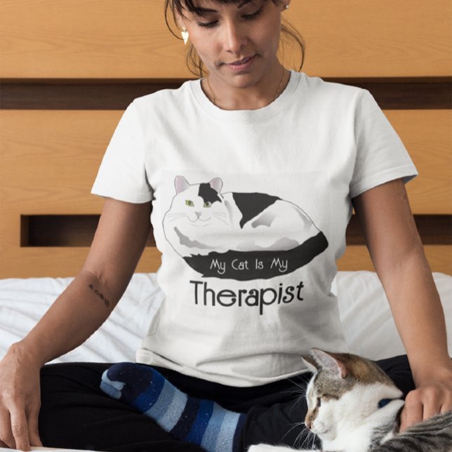 Cat Therapist  - funny quote  T-Shirt (Creator Uploaded)