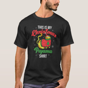 Cat This Is My Christmas Pajama T-Shirt