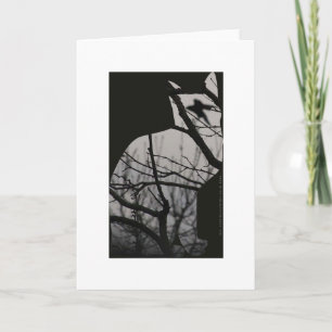 Cat thought card
