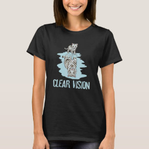 Cat Tiger Bengal Tiger Clear Vision Cat Motivation T-Shirt