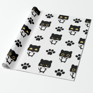 Cat-titude  wrapping paper