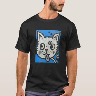 Cat tongue out hilarious kitten T-Shirt