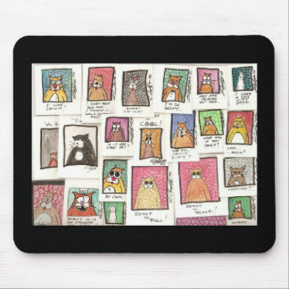 Cat-Toons Mouse Pad