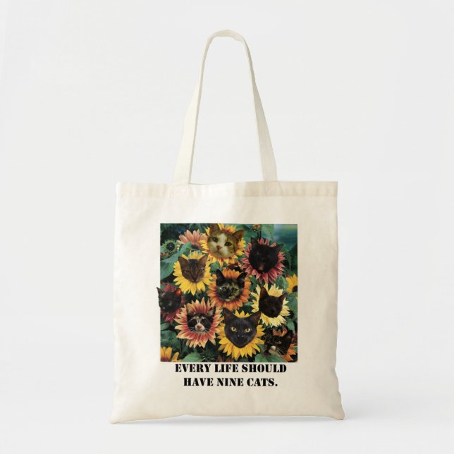 Cat Tote Bag (Front)