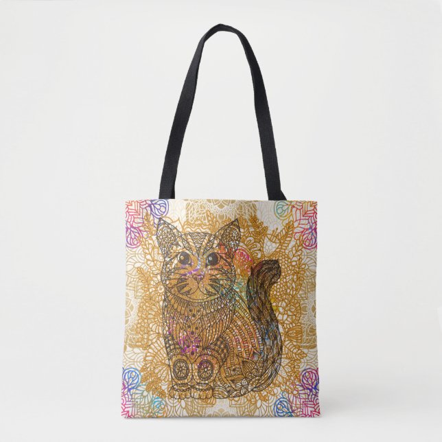 Cat Tote Bag (Front)