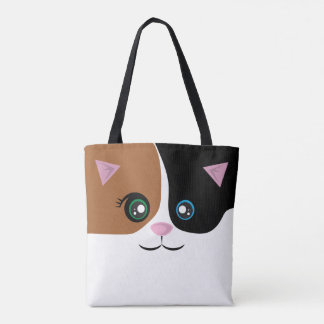 Cat Tote - Calico Bag