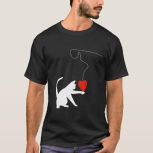 Cat Toy Valentine's Day For Her Or For Him T-Shirt