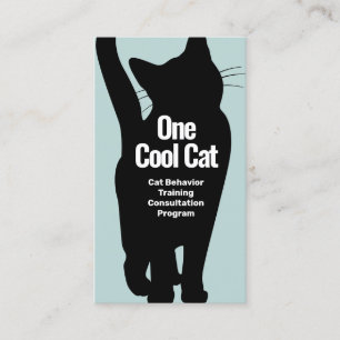Cat Trainer Behaviorist Business Card