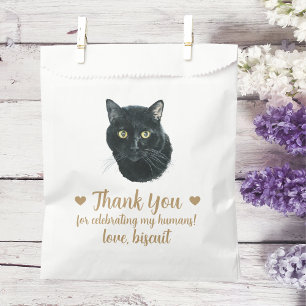 Cat Treat Wedding Favour Bag