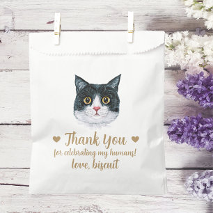 Cat Treat Wedding Favour Bag
