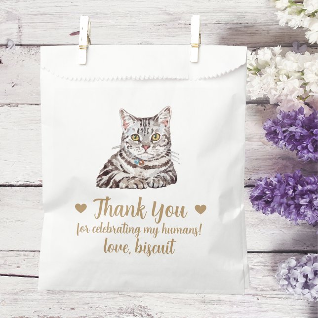 Cat Treat Wedding Favour Bag (Creator Uploaded)