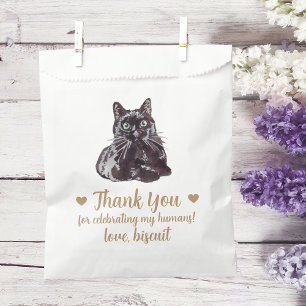 Cat Treat Wedding Favour Bag