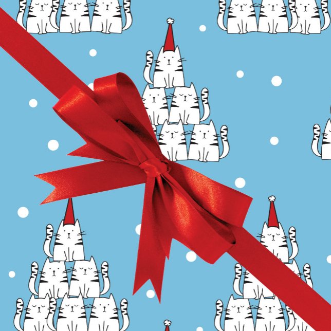 Cat Tree Christmas Wrapping Paper (Creator Uploaded)